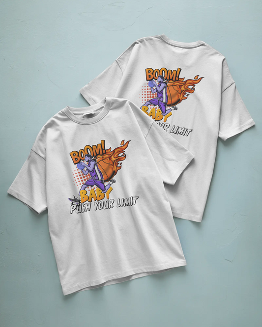BOOM! BABY – Oversized Skate & Style Tee
