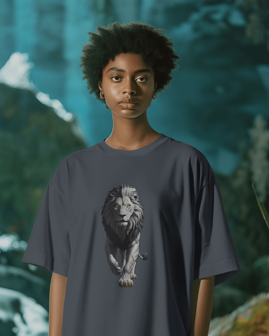 Oversized French Terry – The King’s Roar Tee