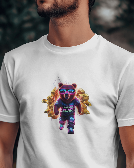 Premium Cotton T-Shirt – Throne of Gold Edition