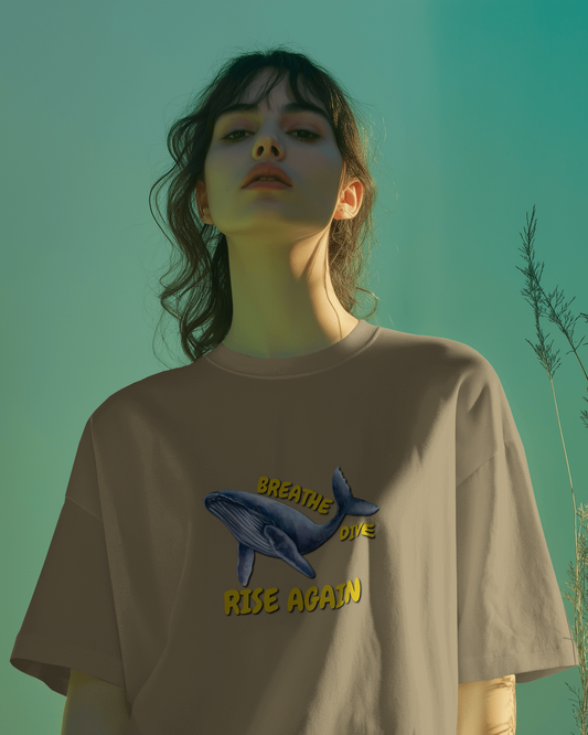 Dive into Ultimate Comfort – Ultra-Smooth Whale Tee