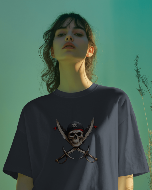 Oversized French Terry – Winged Warrior Tee 🔥