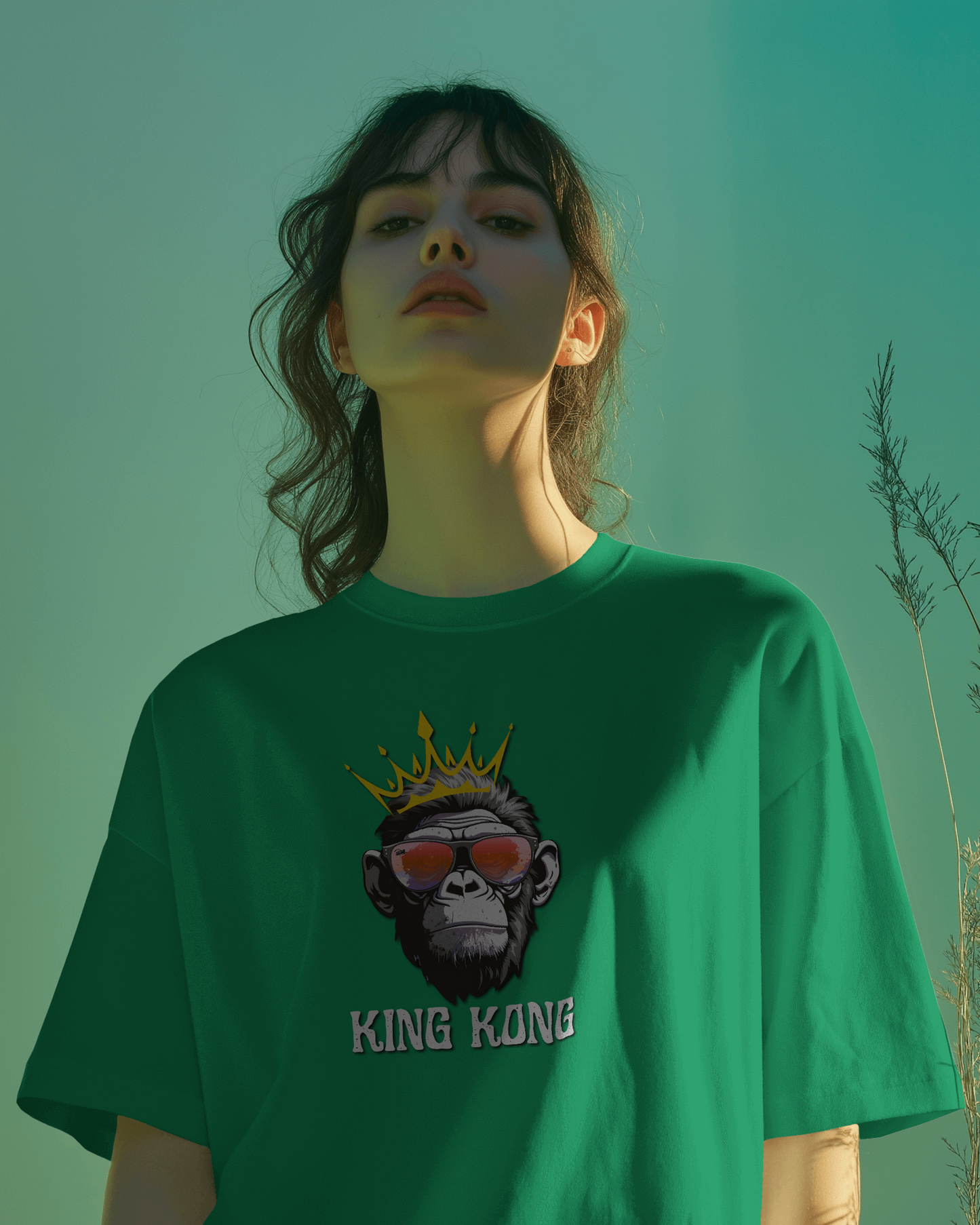 Hop Into Comfort OVERSIZED  – Energetic Bunny Tee