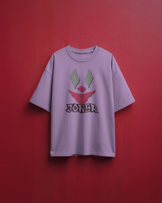 Joker Energy in Oversized Comfort – Statement Tee
