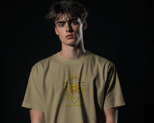 Rule in Ultra-Smooth Comfort – The King Lion Tee
