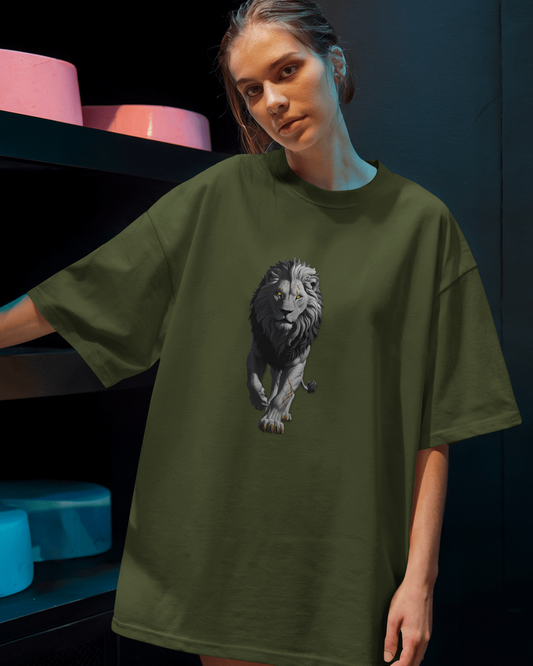 Oversized French Terry – The King’s Roar Tee