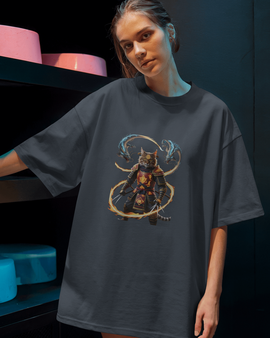 Oversized French Terry – Shadow Ninja Tee