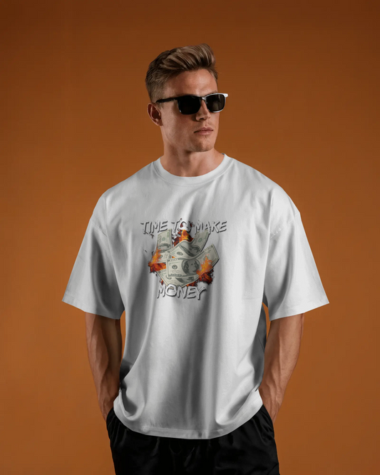 Hustle in Ultra-Smooth Comfort – Time to Make Money Tee