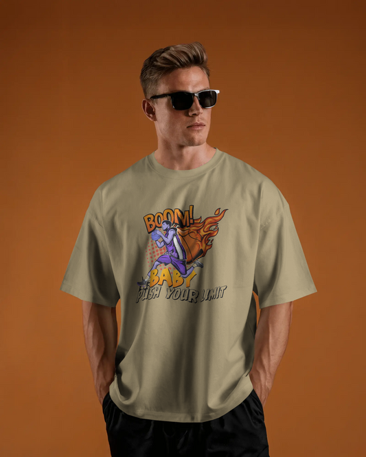 BOOM! BABY – Oversized Skate & Style Tee