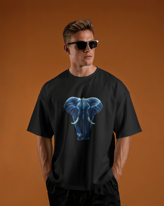 Oversized French Terry – Elephant Majesty Tee