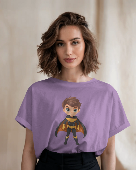 Fearless Strength in Regular Comfort – Winged Knight Tee