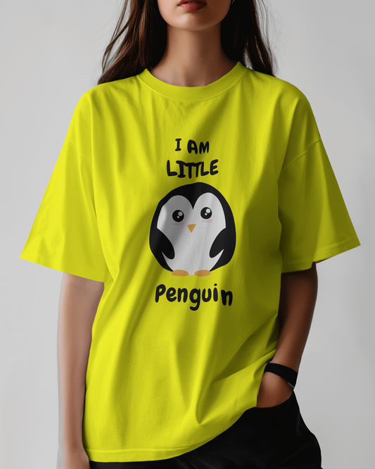 Ultra-Smooth Comfort – Premium Cotton Cute Penguin Tee