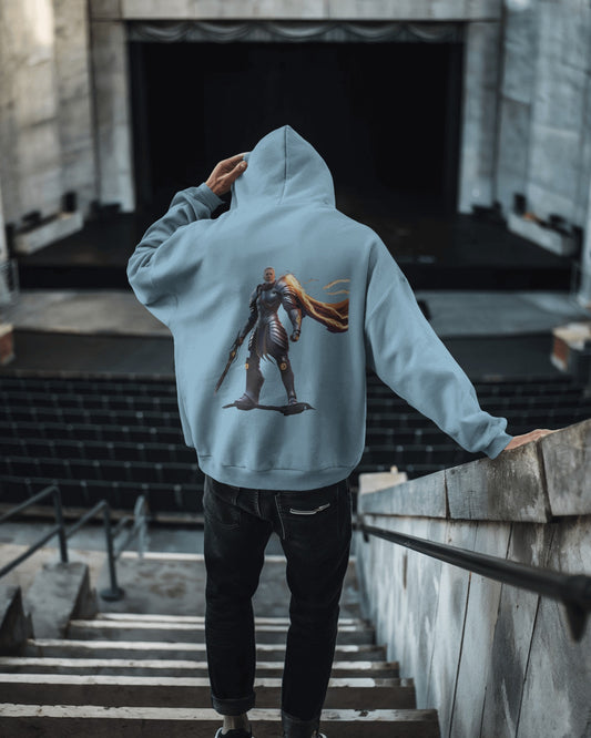 Oversized Hoodie – Warrior’s Shield Edition