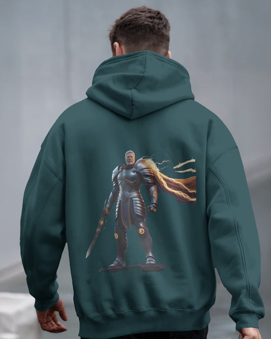 Oversized Hoodie – Warrior’s Shield Edition