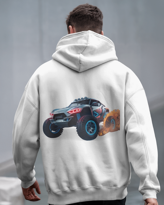Oversized Hoodie – Speed Racer Toy Car Edition