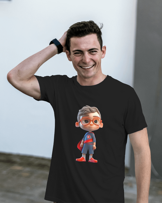 Unleash Your Inner Hero – Ultra-Smooth Superhero Tee