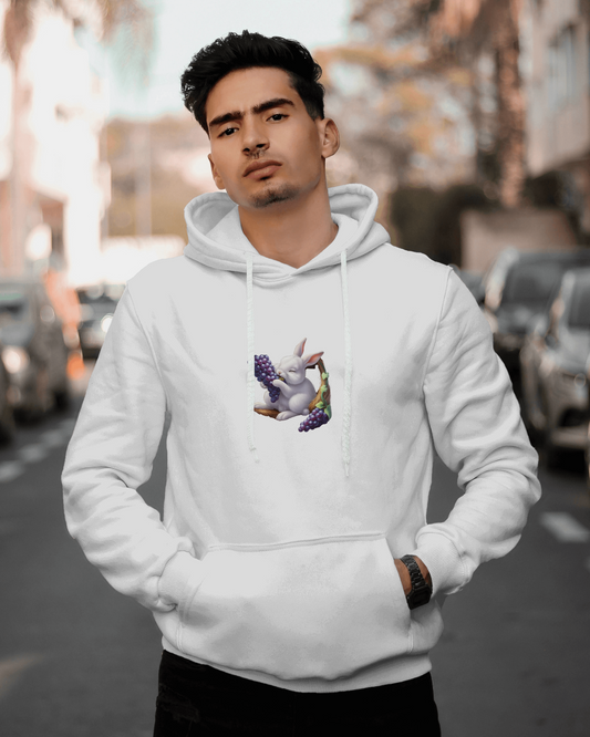 🎩 Oversized Hoodie – Midnight Gentleman Edition