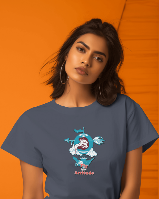 Earth & Thread | Attitude 100% Cotton Regular Fit T-Shirt - Premium 180 GSM Bold Expressive Graphic Tee