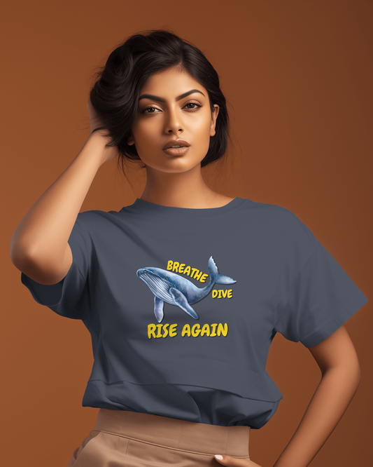 Dive into Ultimate Comfort – Ultra-Smooth Whale Tee