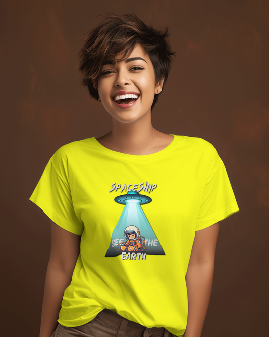 See You in Style – Ultra-Smooth Spaceship Tee