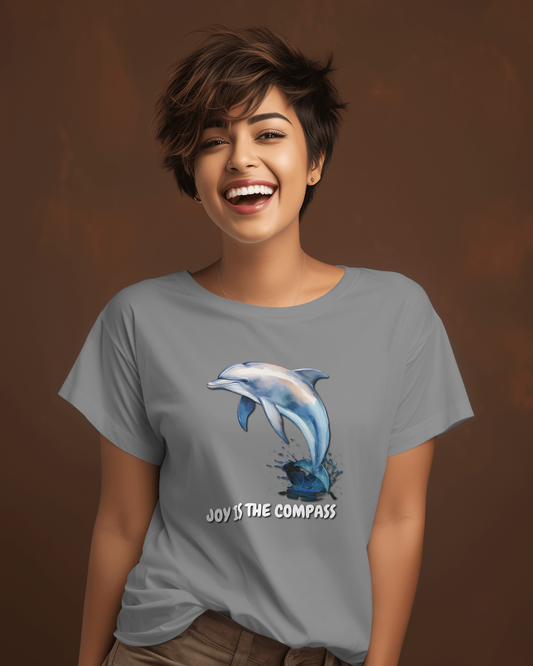 Glide into Comfort – Ultra-Smooth Dolphin Tee