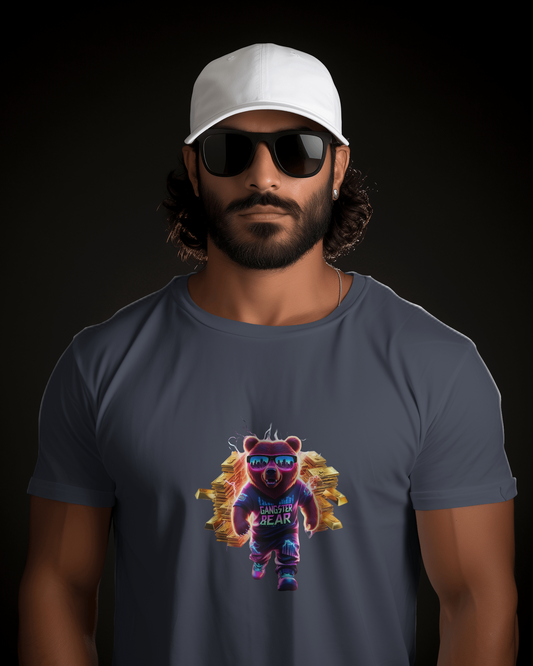 Premium Cotton T-Shirt – Throne of Gold Edition