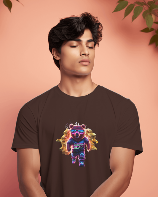 Premium Cotton T-Shirt – Throne of Gold Edition