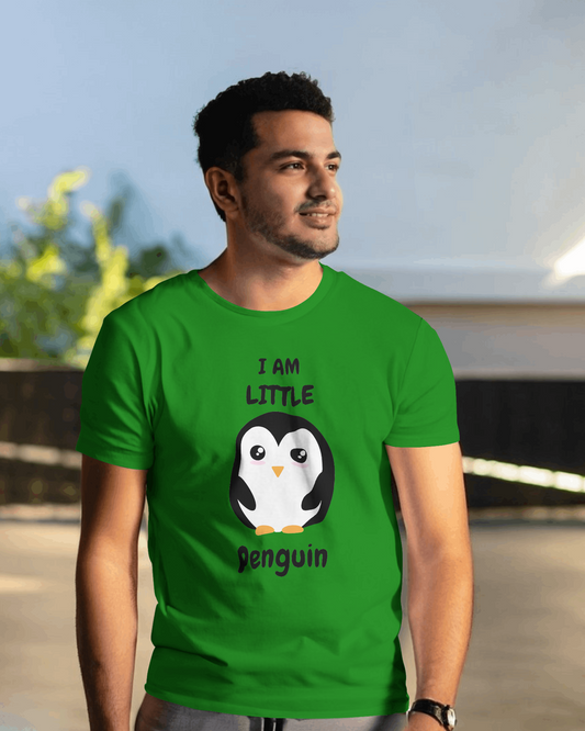 Ultra-Smooth Comfort – Premium Cotton Cute Penguin Tee