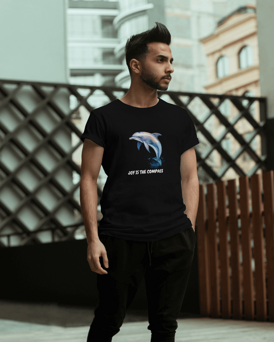 Glide into Comfort – Ultra-Smooth Dolphin Tee