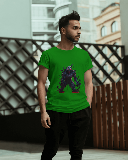 Premium Cotton T-Shirt – Shadow Fury Edition