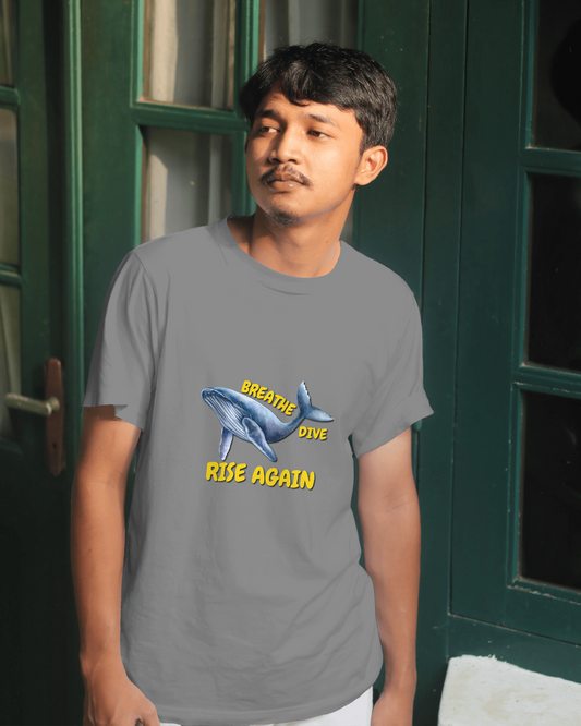 Dive into Ultimate Comfort – Ultra-Smooth Whale Tee