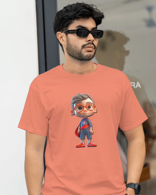 Unleash Your Inner Hero – Ultra-Smooth Superhero Tee