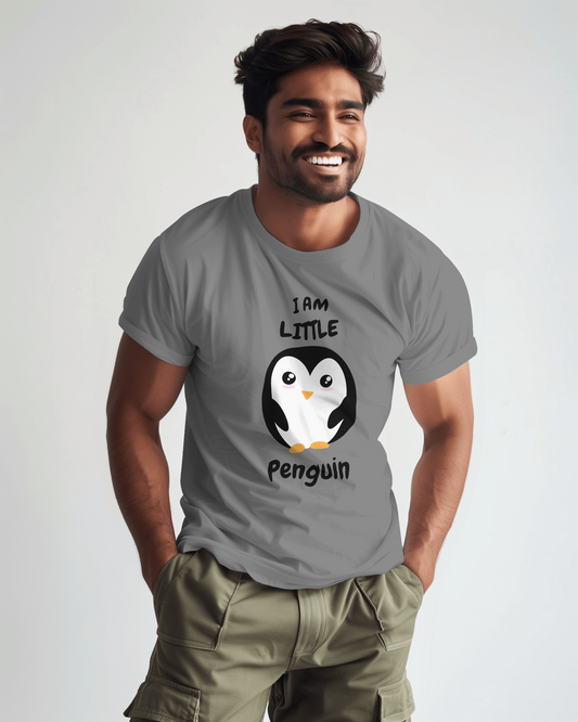 Ultra-Smooth Comfort – Premium Cotton Cute Penguin Tee