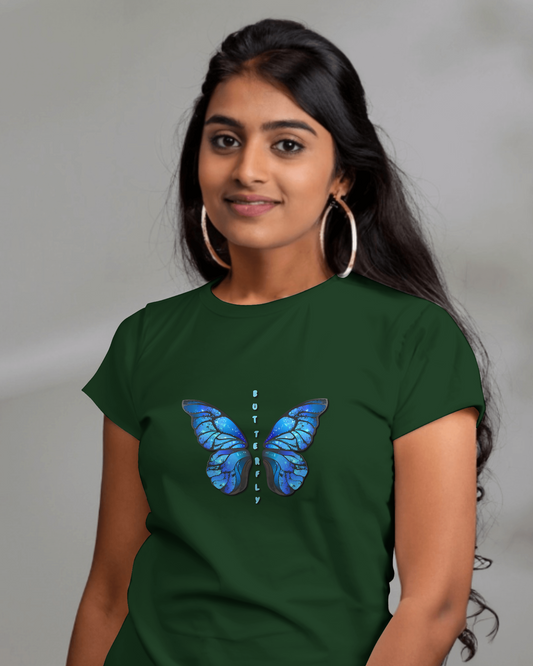 Grace in Motion – Ultra-Smooth Butterfly Tee