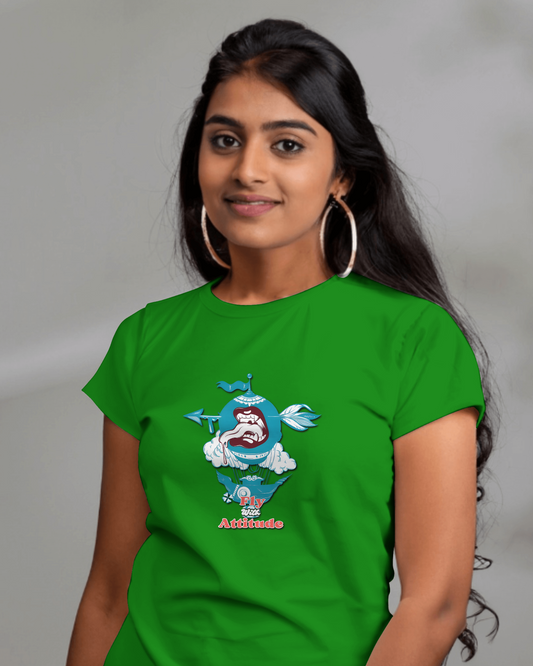 Earth & Thread | Attitude 100% Cotton Regular Fit T-Shirt - Premium 180 GSM Bold Expressive Graphic Tee