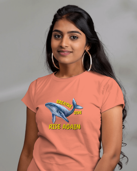 Dive into Ultimate Comfort – Ultra-Smooth Whale Tee