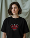 Earth & Thread | Devil Trio 100% Cotton Regular Fit T-Shirt - Premium 180 GSM Edgy Graphic Tee