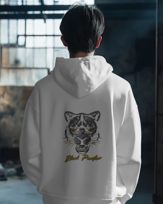 Fierce Comfort in Oversized Style – Black Panther Hoodie