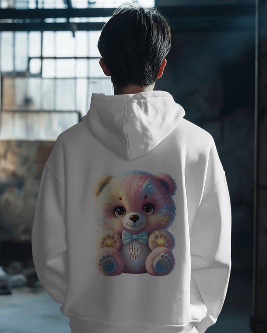 Oversized Hoodie – Hug Me Teddy Bear Edition