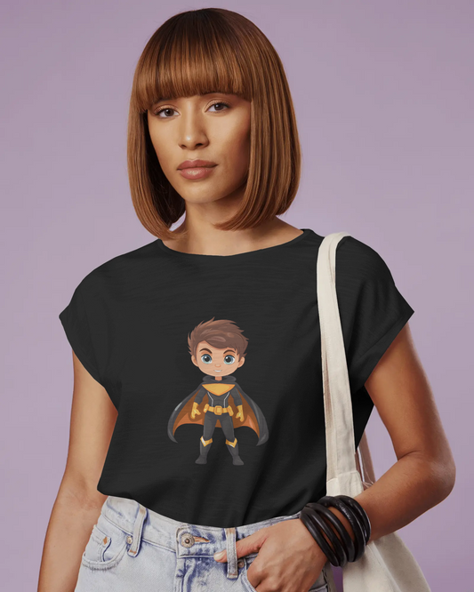 Fearless Strength in Regular Comfort – Winged Knight Tee