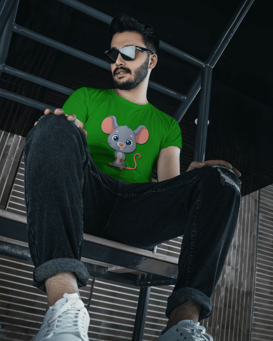 Style & Ultra-Smooth Comfort – Cute Mouse Tee