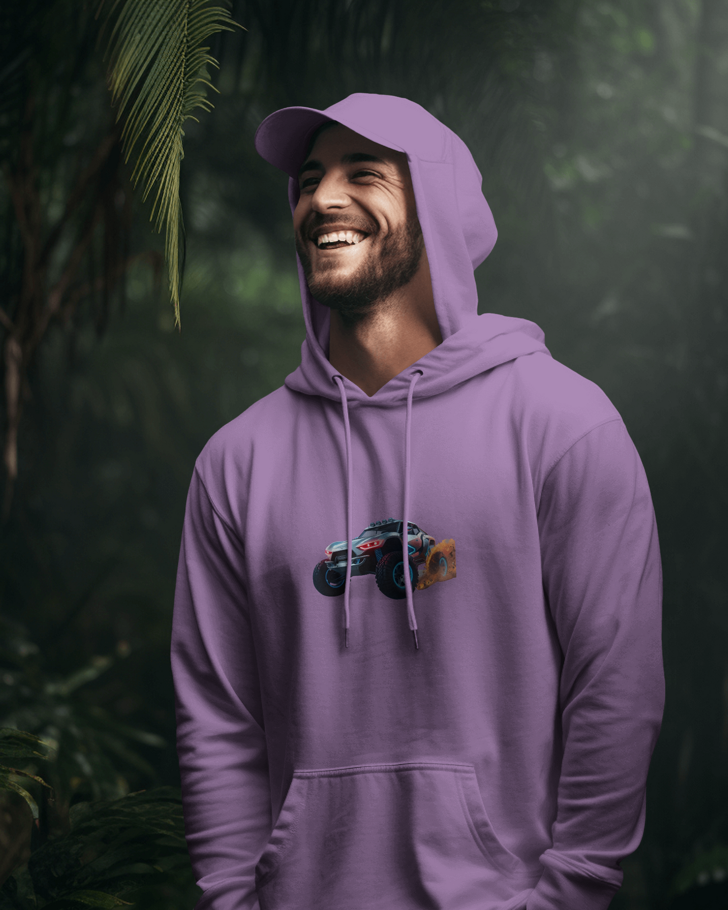 Oversized Hoodie – Speed Racer Toy Car Edition