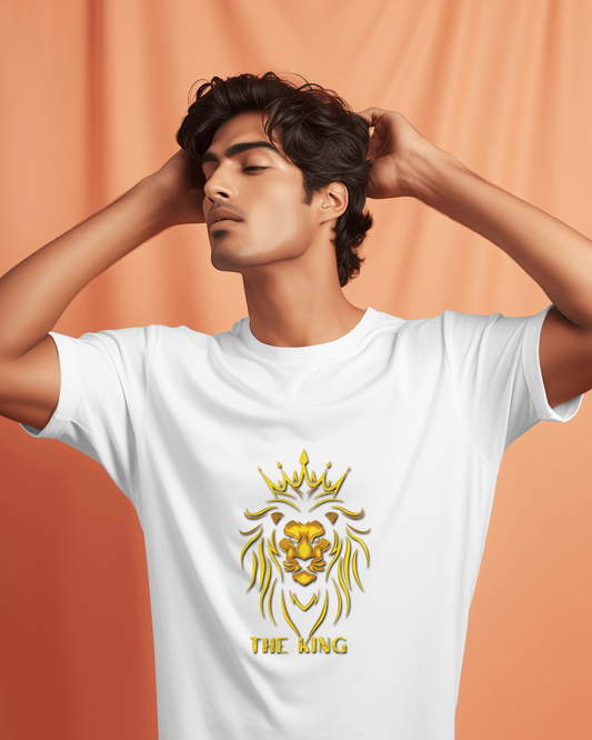 Rule in Ultra-Smooth Comfort – The King Lion Tee