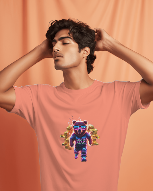 Premium Cotton T-Shirt – Throne of Gold Edition