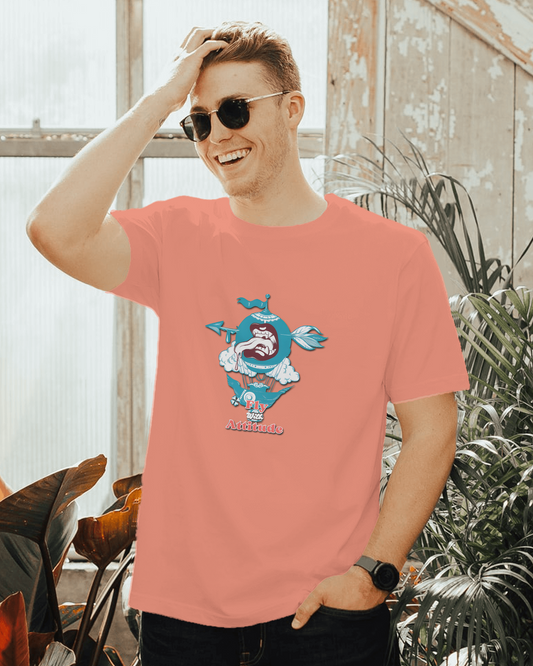 Earth & Thread | Attitude 100% Cotton Regular Fit T-Shirt - Premium 180 GSM Bold Expressive Graphic Tee