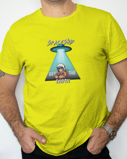 See You in Style – Ultra-Smooth Spaceship Tee