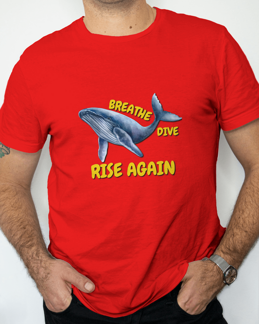 Dive into Ultimate Comfort – Ultra-Smooth Whale Tee