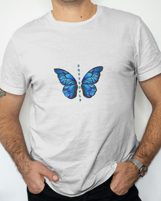 Grace in Motion – Ultra-Smooth Butterfly Tee
