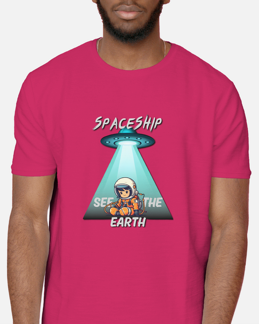 See You in Style – Ultra-Smooth Spaceship Tee