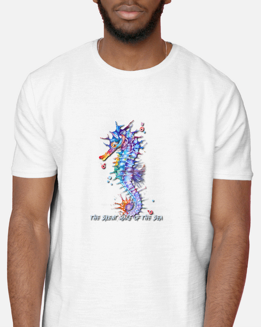 Elegance in Motion – Ultra-Smooth Seahorse Tee
