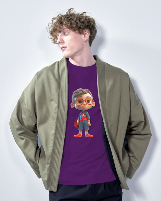 Unleash Your Inner Hero – Ultra-Smooth Superhero Tee
